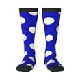 thumbnail image 1 of Sigee Blue And White Polka Dot for Socks for Men Women Socks Stocking Compression Socks, 1 of 6