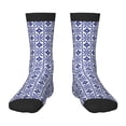 thumbnail image 1 of Sigee Blue And White Porcelain Chinaware for Premium Children's Socks Unisex School Kids Boys Girls,Soft and Comfy Kids' Socks, 1 of 5
