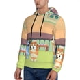 thumbnail image 1 of Sigee Bluey (39) for Men's Pullover Hoodie Sweatshirts Adult Casual Long Sleeve Sweatshirts ,Sizes S-4XL,Large, 1 of 6