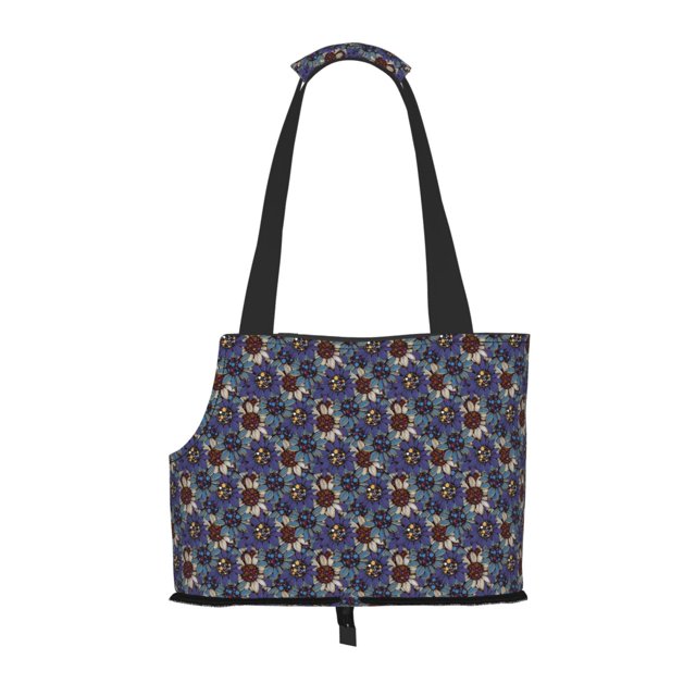 Sigee Boho Style Sunflowers Design for Pet Carrier Bag for Puppy with