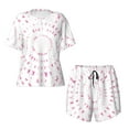 thumbnail image 1 of Sigee Breast Cancer Awareness (4) for Sleepwear Casual Pjs with Pockets Women's Pajamas Sets Shorts 2 Piece Short Sleeve Lounge Sets 4X-Large, 1 of 9