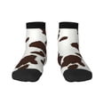 thumbnail image 1 of Sigee Brown Cow for Crew Soft Moisture-wicking Socks ,Cushion Moisture Wicking Boot Socks for Men and Women, 1 of 7