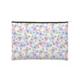 thumbnail image 1 of Sigee Butterflies on Polka Dots for Multipurpose Zipper Pouch Paper Reusable Cosmetic bag for Purse Water Resistant Gift, 1 of 8