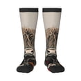 thumbnail image 1 of Sigee Butterfly Cow With Flowers for Socks for Men Women Socks Stocking Compression Socks, 1 of 6