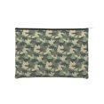 thumbnail image 1 of Sigee Camouflage Dinosaur for Multipurpose Zipper Pouch Paper Reusable Cosmetic bag for Purse Water Resistant Gift, 1 of 8