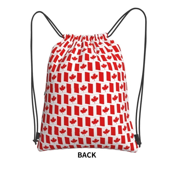 Sigee Canada for Drawstring Zipper Backpack ,Waterproof, Durable, Lightweight Gym Bag for Sports