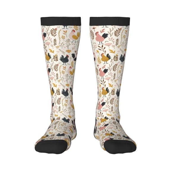 Sigee Cartoon Chickens for Socks for Men Women Gifts for Him Boyfriend Teenage Boys Stocking Stuffers