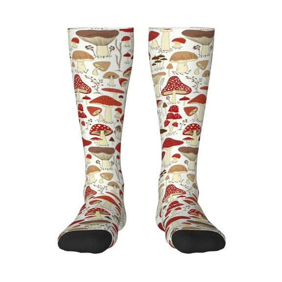 Sigee Cartoon Mushrooms for Socks for Men Women Gifts for Him Boyfriend Teenage Boys Stocking Stuffers