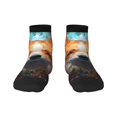 thumbnail image 1 of Sigee Cartoon Pattern Corgi for Crew Soft Moisture-wicking Socks ,Cushion Moisture Wicking Boot Socks for Men and Women, 1 of 7