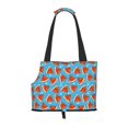 Sigee Cartoon Watermelon for Pet Carrier Bag for Puppy with Pockets for