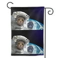 thumbnail image 1 of Sigee Cat Astronaut for Live Happy Decorative Small Garden Flag,Double Sided Yard Flags Holiday Garden Flags for All Seasons, 1 of 9