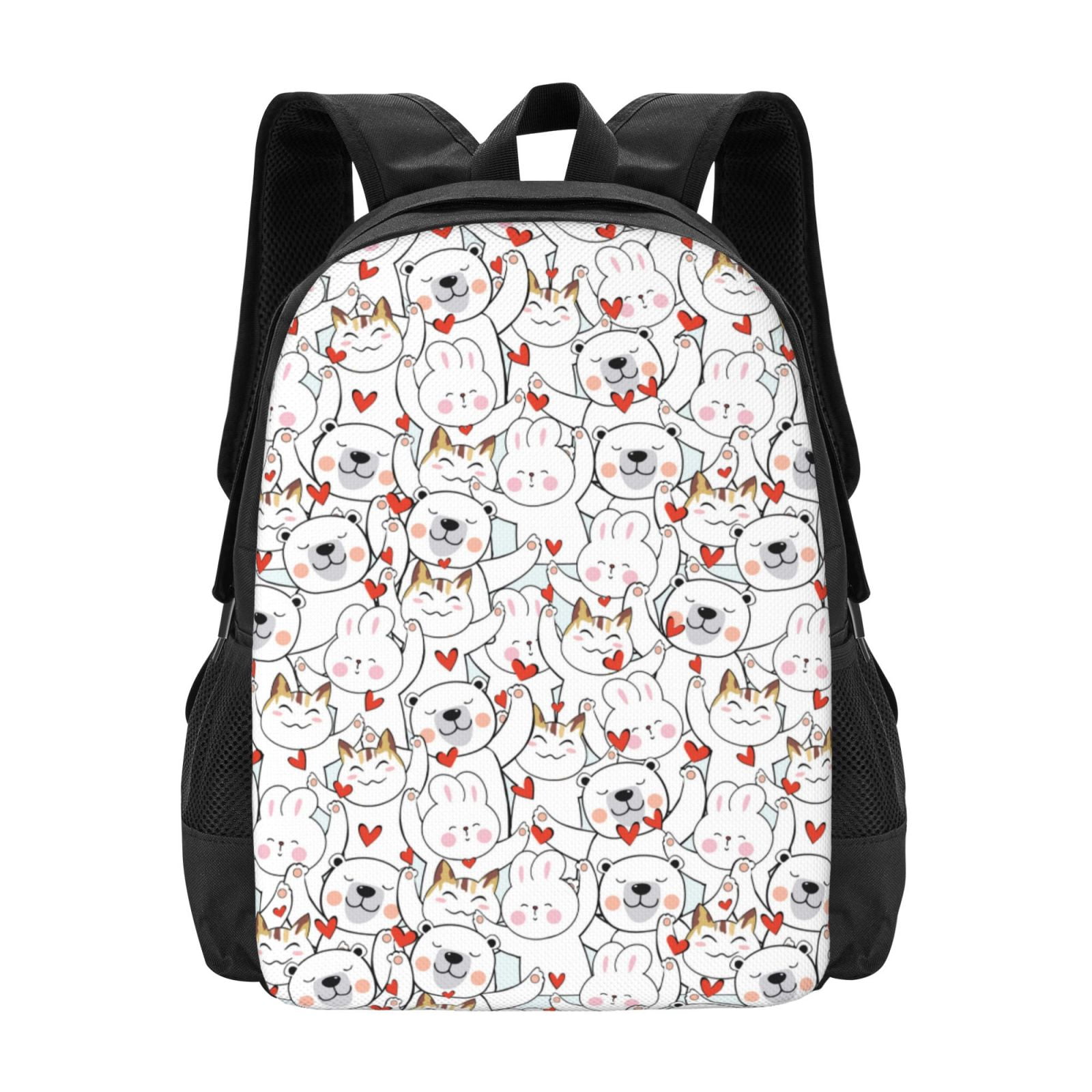 Sigee Cat Bear Rabbit for Simple large capacity backpack Travel Laptop ...