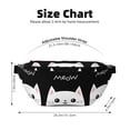 thumbnail image 1 of Sigee Cat Meow for Multi-functional Belt Bag for Men and Women With Adjustable Strap For Travel Running Hiking, 1 of 8