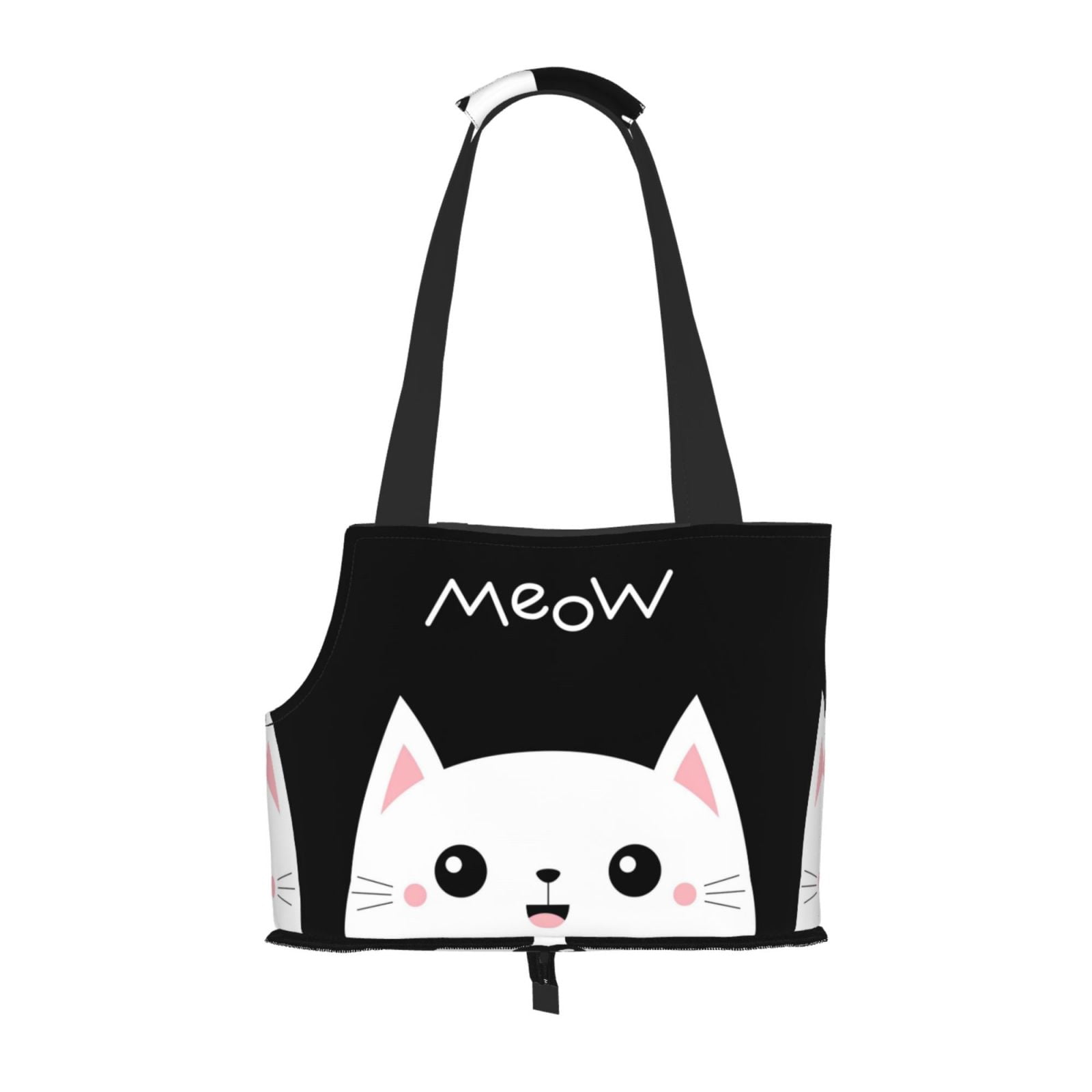 Sigee Cat Meow for Pet Carrier Bag for Puppy with Pockets for Walking