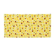 Sigee Chamomile And Ladybug for Large Happy Holiday Banner for Outdoor Indoor Home Wall Photo Background-Medium