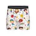 thumbnail image 1 of Sigee Childrens Party for Men's Boxer Briefs,Moisture Wicking and Breathable Large, 1 of 9