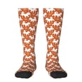 thumbnail image 1 of Sigee Christmas Snowflake Dog for Socks for Men Women Socks Stocking Compression Socks, 1 of 6