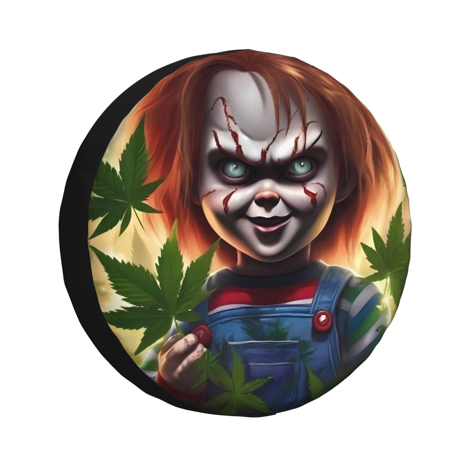 Sigee Chucky Bq for Tire Cover Wheel cover for Jeep Trailer RV SUV Truck Wheel 14-17 Inch,14 inch