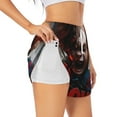 thumbnail image 1 of Sigee Chucky U for Women's Athletic Shorts High Waisted Running Shorts Pocket Sporty Short Gym Elastic Workout Shorts Large, 1 of 9