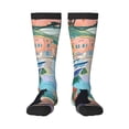 thumbnail image 1 of Sigee Coastal Cat By The Window for Socks for Men Women Socks Stocking Compression Socks, 1 of 6
