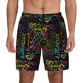 thumbnail image 1 of Sigee Color Summer Print Mens Swim Trunks with Compression Liner Quick Dry Swim Stretch Beach Shorts with Pockets,S-3XL, 1 of 7