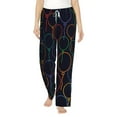 thumbnail image 1 of Sigee Colorful Balloons Print Women's Soft Pajama Pants - Breathable and Comfortable Lounge Sleep Bottoms with Elastic Waistband and Pockets-Medium, 1 of 9
