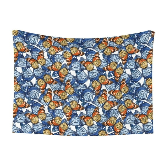 Sigee Colorful Butterfly1 for Pet Blanket for Dog Cat Puppy Blanket Cat Blankets for Small and Medium Pets-Small