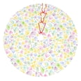thumbnail image 1 of Sigee Colorful Dandelion for Christmas Decoration Tree Skirt Christmas Tree Skirt,Christmas home decor Holiday Tree Skirt Fits Christmas Tree-30", 1 of 7