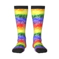 thumbnail image 1 of Sigee Colorful Tie Dye for Socks for Men Women Socks Stocking Compression Socks, 1 of 6