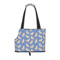 Sigee for Pet Carrier Bag for Puppy with Pockets for Walking