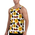 thumbnail image 1 of Sigee Cow Print Sunflower for Men's Workout Tank Top, Athletic Gym Sleeveless Shirt - Quick Dry, Lightweight, Breathable X-Large, 1 of 9