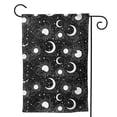 thumbnail image 1 of Sigee Crescent and Stars for Live Happy Decorative Small Garden Flag,Double Sided Yard Flags Holiday Garden Flags for All Seasons, 1 of 9