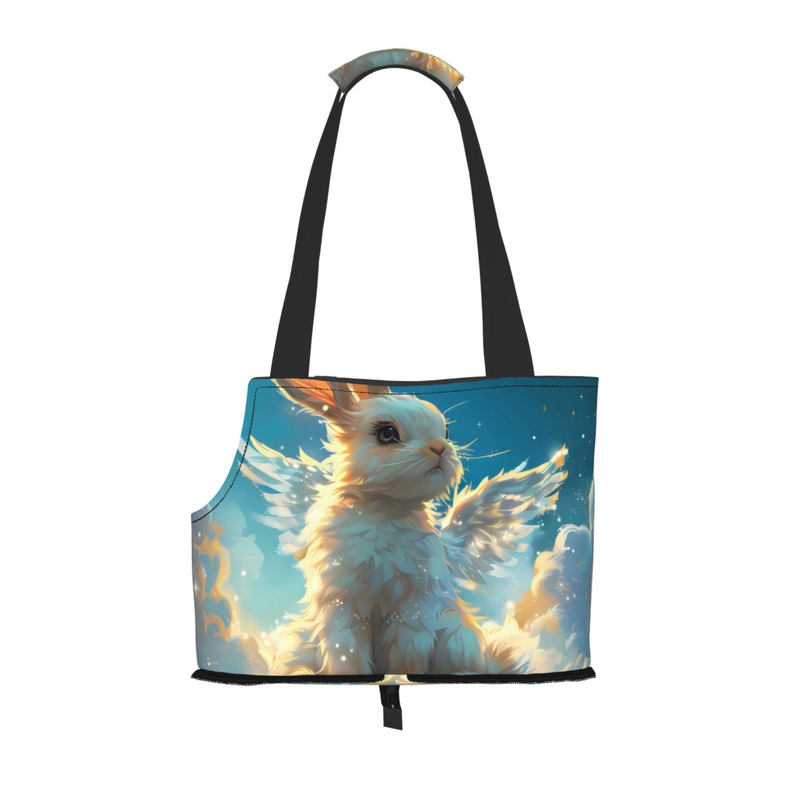 Sigee Cute Angel Winged Rabbit for Pet Carrier Bag for Puppy with ...