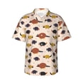 thumbnail image 1 of Sigee Cute Armadillo1 for Men’s Casual Beach Summer Shirts Funky Hawaiian Shirt for Men Hawaiian Shirts,Medium, 1 of 7