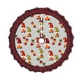 thumbnail image 1 of Sigee Cute Autumn Gnomes for Christmas Decoration Tree Skirt Christmas Plaid Tree Skirt,Christmas home decor Holiday Tree Skirt Fits TChristmas Tree-30", 1 of 6