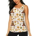 thumbnail image 1 of Sigee Cute Bee Honey Jar Hive Bear for Women's Workout Tank Top,Running Tank Tops,Sleeveless Gym ClothesSmall, 1 of 8