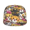 thumbnail image 1 of Sigee Cute Cat Cartoon Print Men Women Fashion Baseball Cap,Unisex-Adults,Classic Adjustable Plain Hat, 1 of 9