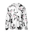 thumbnail image 1 of Sigee Cute Cow and Milk Stains Print UPF50+ Men's Sun Protection Hoodie Shirt SPF UV Shirt Long Sleeve Fishing Outdoor Lightweight, S-3XL, 1 of 9