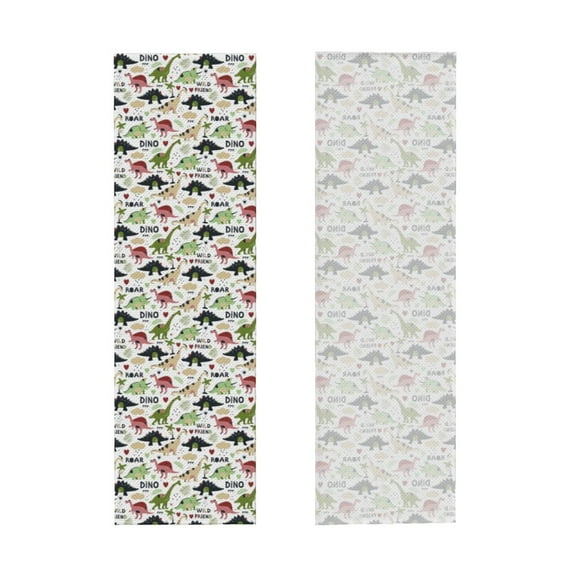 Sigee Cute Dinosaurs print High-Performance Cooling Towel, Instant Chill, UPF 50, Durable Microfiber, Ideal for Gym & Outdoor Use - 12x40in