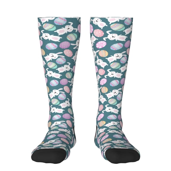 Sigee Cute Rabbit Easter for Socks for Men Women Gifts for Him Boyfriend Teenage Boys Stocking Stuffers