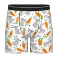 thumbnail image 1 of Sigee Cute Rabbit for Men's Boxer Briefs,Moisture Wicking and Breathable X-Large, 1 of 9