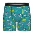 thumbnail image 1 of Sigee Cute Shark Turtle for Men's Boxer Briefs,Moisture Wicking and Breathable Large, 1 of 9