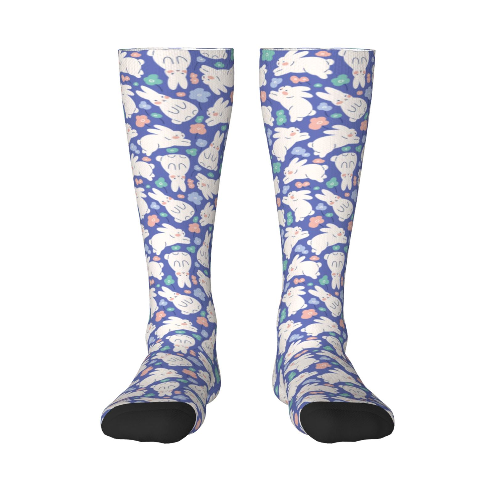 Sigee Cute White Rabbit for Socks for Men Women Gifts for Him Boyfriend ...