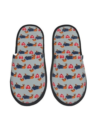 Dachshund slippers walmart best sale