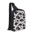 thumbnail image 1 of Sigee Daisies Flowers for Dual Pocket Sling Backpack Hiking Daypack Multipurpose Cross Body Chest Bag, 1 of 8