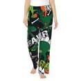 thumbnail image 1 of Sigee Dinosaur Skeleton Print Women's Soft Pajama Pants - Breathable and Comfortable Lounge Sleep Bottoms with Elastic Waistband and Pockets-, 1 of 9