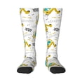 thumbnail image 1 of Sigee Dinosaur on Excavator for Socks for Men Women Gifts for Him Boyfriend Teenage Boys Stocking Stuffers, 1 of 6