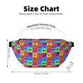 thumbnail image 1 of Sigee Doodle Faces Emotions for Multi-functional Belt Bag for Men and Women With Adjustable Strap For Travel Running Hiking, 1 of 8