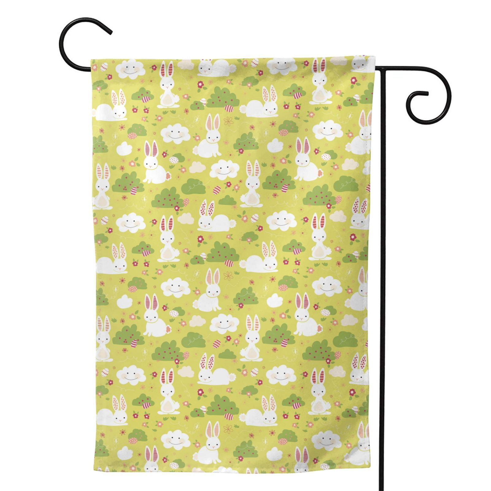 Sigee Easter Bunny for Live Happy Decorative Small Garden Flag,Double ...