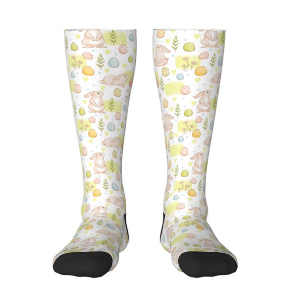 Sigee Easter Rabbit for Socks for Men Women Gifts for Him Boyfriend Teenage Boys Stocking Stuffers